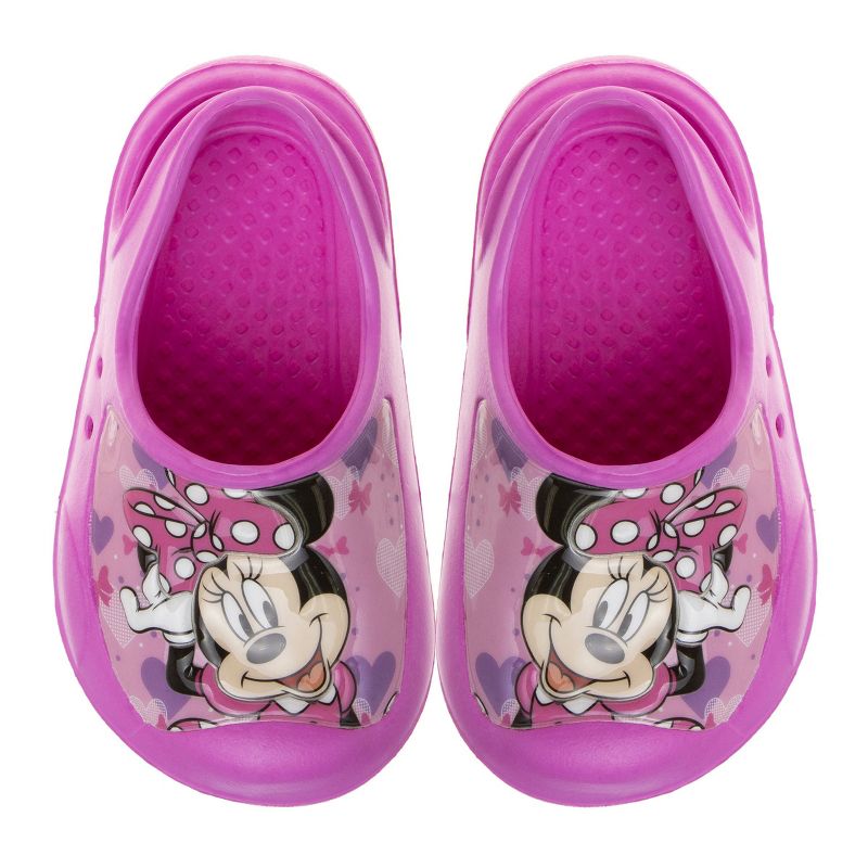 Disney Minie Mouse Girls Clogs closed toe with back strap sandals (Toddler), 1 of 8