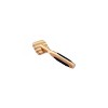 Bass Pet Brushes De-matting Pet Brush with 100% Premium Alloy Pin SOFT Pure Bamboo Handle Extra Small Slicker Style Striped Bamboo - 4 of 4