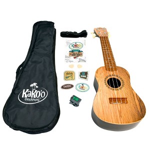 KaKo'o Music Entry-Level Soprano Kid's Ukulele & Accessory Kit - 1 of 4
