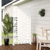 PexFix Outdoor Privacy Screen Galvanized Steel Panel Divider - 2 of 4