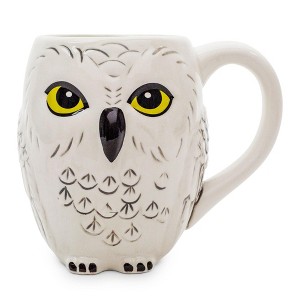 Silver Buffalo Harry Potter Hedwig Owl 3D Sculpted Ceramic Mug | Holds 20 Ounces - 1 of 4