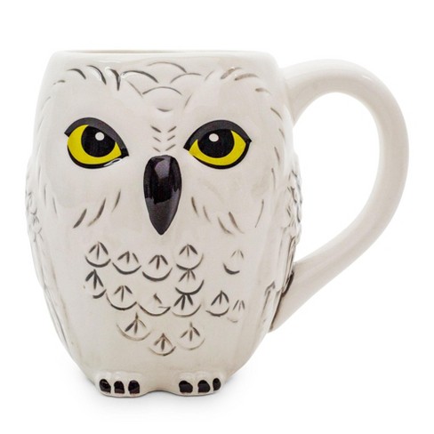 Silver Buffalo Harry Potter Hedwig Owl 3d Sculpted Ceramic Mug