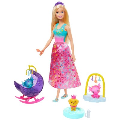 barbie nursery playset