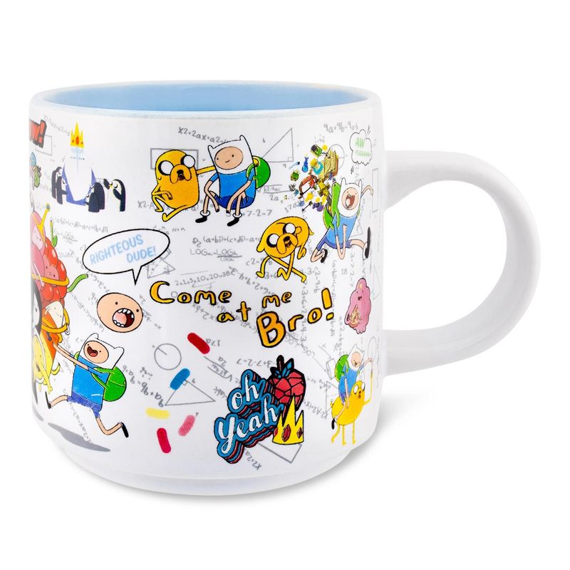 Silver Buffalo Adventure Time Characters Single Stackable Ceramic Mug | Holds 13 Ounces, 1 of 9