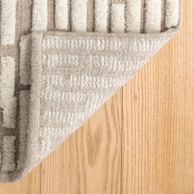 Marie Flanigan Natural Elegance 2'6" x 8' Hand-Knotted Wool Runner Rug