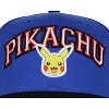 Seven Times Six Pokemon Adult Embroidered Precurve Snapback Hat For Men and Women - image 4 of 4