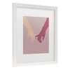 Trademark Fine Art - Pictufy Studio II Holding Hands Matted Framed Art - 3 of 4