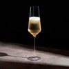 Viski Liminal Crystal Flutes, Ultrathin Clear Drinking Glasses, Thin & Lightweight, Elegant Glassware for Champagne, Wines & Cocktails, 9 oz, Set of 4 - 2 of 4