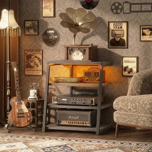 HDZNVF 4 Tier 31in H Record Player Stand - 1 of 4