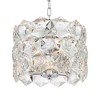 Vienna Full Spectrum Chrome Crystal Pendant Chandelier 13 1/2" Wide Modern 5-Light Fixture for Dining Room House Kitchen Entryway - 3 of 4