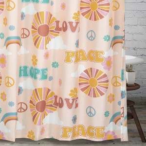 Greenland Home Fashions 2005CSHW Cassidy Shower Curtain - 1 of 3