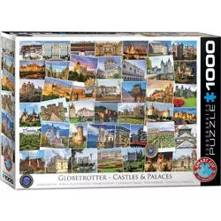 Eurographics Inc. Castles & Palaces Globetrotter 1000 Piece Jigsaw Puzzle