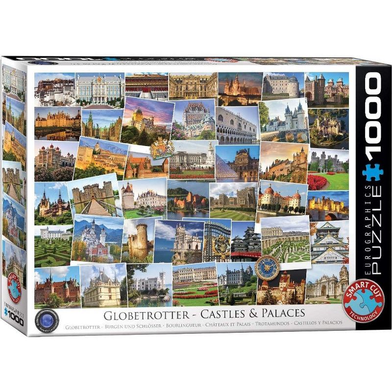Eurographics Inc. Castles & Palaces Globetrotter 1000 Piece Jigsaw Puzzle, 1 of 7