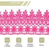 Unique Bargain Decorative Vintage Crochet Hollow Lace Ribbon for DIY Crafts - 3 of 4