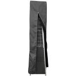Square Glass Tube Patio Heater Commercial Cover - Gray - AZ Patio Heaters