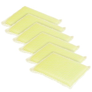 LOLA Nylon Net Sponge Cleaning Pad, Non Scratch Scrubbers, Safe on Non-Stick Surfaces & Coated Cookware & Dishes - Gentle Effective Cleaning, 6 Pack - 1 of 4