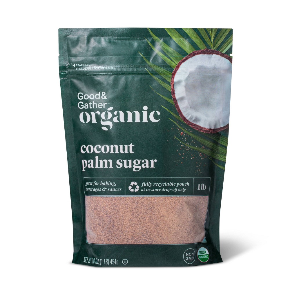 Organic Coconut Palm Sugar - 16oz - Good & Gather