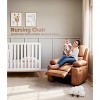 Oversized Recliner Chairs with Heat and Massage - Swivel Lazy Recliner Chair for Adults- Manual Chair with Cup Holder, Bedrooms and Nurseries - 2 of 4
