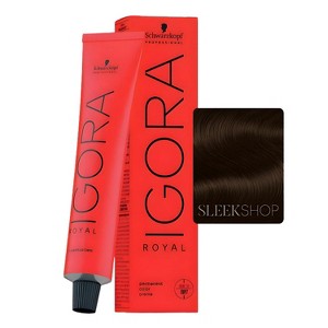 Schwarzkopf Igora Royal Hair Color 4-46- Meduim Brown Begie Chocolate - 2.1 oz - 1 of 3