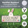 Big Dot of Happiness Easter Egg Hunt Arrow Yard Signs - Outdoor Easter Bunny Yard Decorations - 10 Piece - image 4 of 4