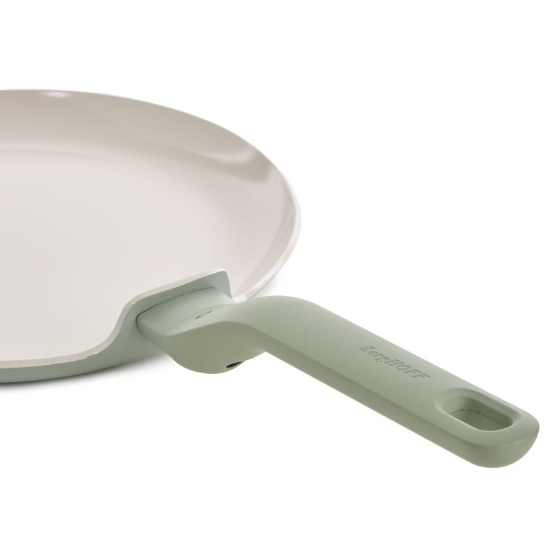 BergHOFF Balance 3Pc Non-stick Ceramic Specialty Cookware Set, Recycled Aluminum, Sage, 5 of 8