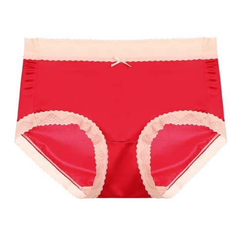 Agnes Orinda Women's Seamless High Rise Laser Cut Brief Comfort Stretchy  Underwear Beige L : Target