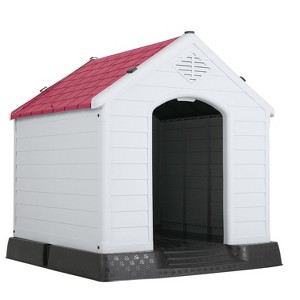 BestMassage Dog House Indoor & Outdoor Kennel with Weatherproof Puppy Shelter Pet Crate - 1 of 4