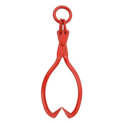 Nature Spring 32" Lifting and Skidding Tongs - Red