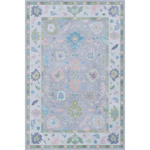 Washable Oushak Rug Non Slip Rugs for Living Room, Soft Rug for Bedroom Kids Nursery, Dining Room, Home Office Home Decor - 1 of 4