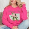 Simply Sage Market Women's Graphic Sweatshirt Washington Girly Flower - 2 of 4