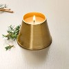 Small Brass Cypress and Santal Bell Candle 4.58oz - Hearth & Hand™ with Magnolia - 2 of 3
