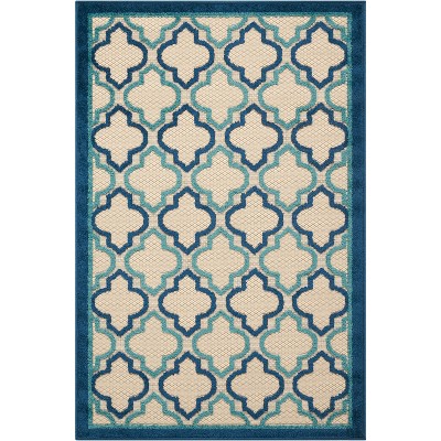 Nourison Aloha Trellis Outdoor Area Rug