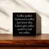 Slickblue Funny Sister Quote Wood Sign – Rustic Knotty Pine Wall or Shelf Decor, 7x7 Inches, Color Options - 2 of 3