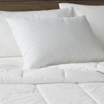 Medium White Microgel Down Alternative Bed Pillow