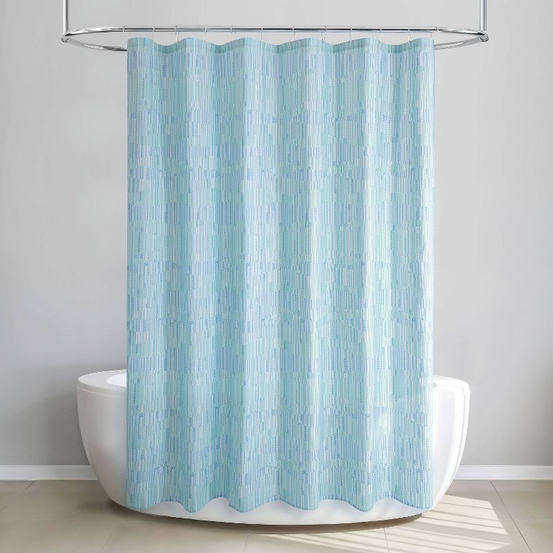 Striped Wave Shower Curtain - Allure Home Creations, 4 of 7