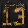 Lucky 13 Women’s Black Crew Neck Short Sleeve Crop Top - 4 of 4