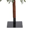 8ft. Flocked Grand Alpine Artificial Christmas Tree with 500 Clear Lights & 1051 Branches on Trunk – Holiday X-Mas Display - 4 of 4