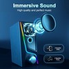 Evo Bytes Computer Speakers with 6 Lighting Modes - 3 of 4