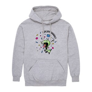 Men's - Invader ZIM - ZIM and GIR Graphic Fleece Pullover Hoodie - 1 of 4