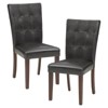 Decatur Wood Dining Room Side Chairs in Espresso (Set of 2) - Lexicon - 3 of 4
