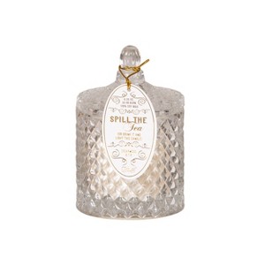 Totalee Gift Crystal White Spill the Tea Candle Wax White 6.35 oz Burn Time: 30 - 1 of 1