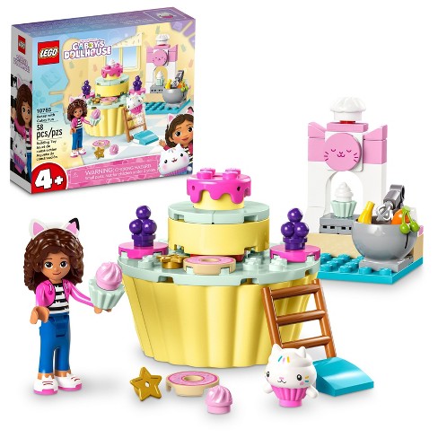 Gabby's Dollhouse, Cakey Play Kitchen Set, for Kids Ages 3 and up 
