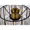 Elegant Lighting Blair Collection Pendant D7.1 H11.5 Lt:1 Oil rubbed bronze Finish - 2 of 4