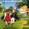 Hotraffy Saucer Swing, 40 Inch Swing Sets for Backyard and Outdoor Playground, 900lbs Weight Capacity, with 360 Degree Swivel, Gifts for Kids - 4 of 4