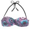 Women's Printed Bandeau Bikini Swimsuit Top - LASCANA - 4 of 4