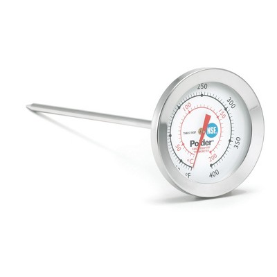 Polder Stable Read Digital Instant Read Thermometer, White : Target
