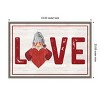 Amanti Art Valentine Gnomes Love by Tara Reed Canvas Wall Art Print Framed 33 x 23-in. - 4 of 4