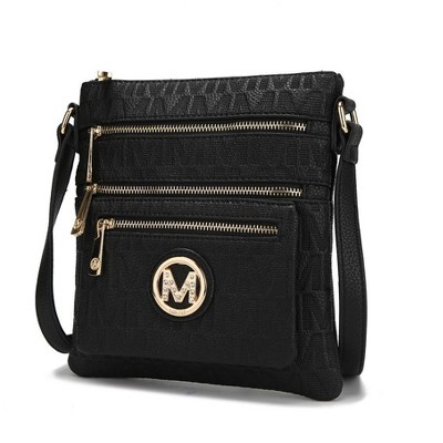 MKF Collection Jessy M Signature Handbag Vegan Leather Women’s Crossbody Bag by Mia K