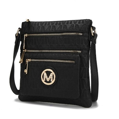 Mkf Collection Jessy M Signature Handbag Vegan Leather Women s Crossbody Bag By Mia K Target