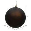 Vickerman Chocolate Ball Ornament - 2 of 4